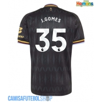 Camisa de time de futebol Aston Villa Joao Gomes #35 Replicas 2º Equipamento 2026-27 Manga Curta